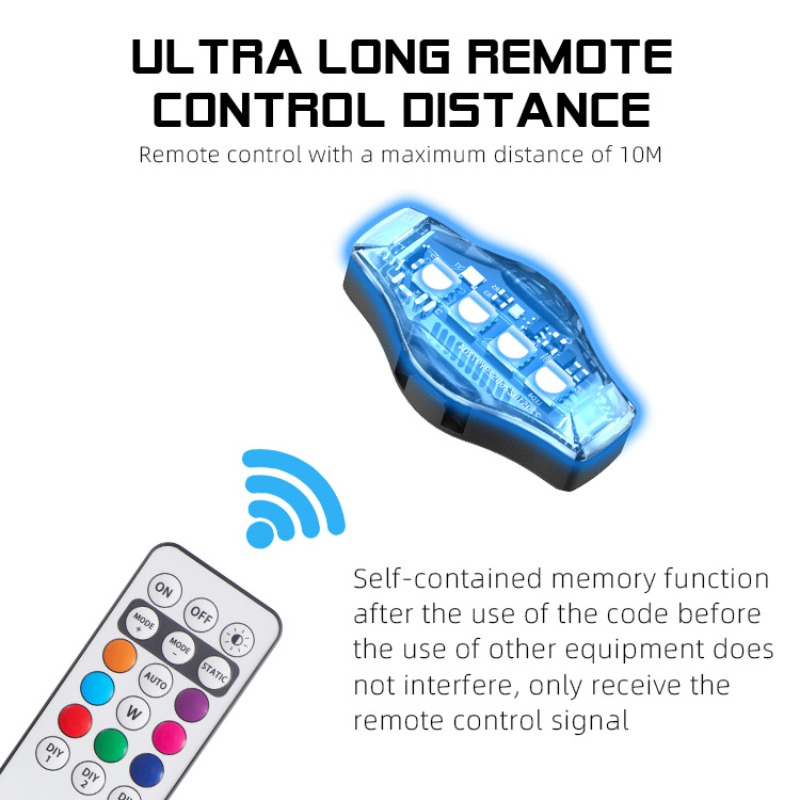 ضوء وامض صغير بتقنية LED لطائر - مراجعة Drone Strobe Light وسعره