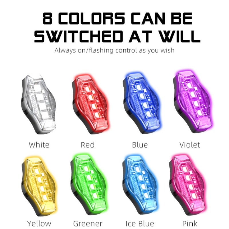 ضوء وامض صغير بتقنية LED لطائر - مراجعة Drone Strobe Light وسعره