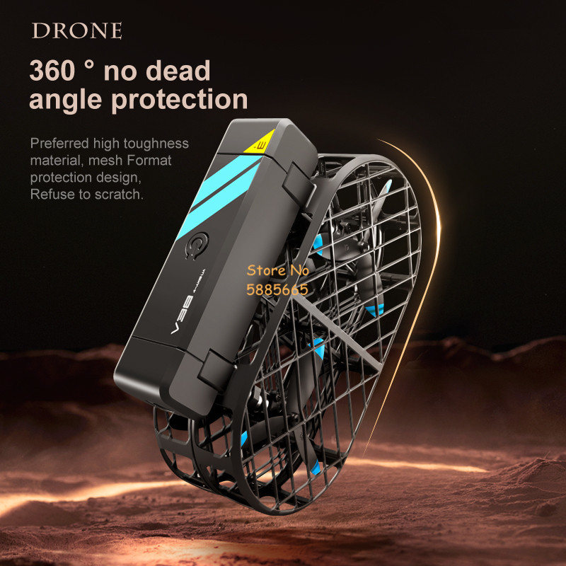كاميرا 8K عالية الدقة 360 °    - مراجعة Drone Remote Controller Lanyard وسعره