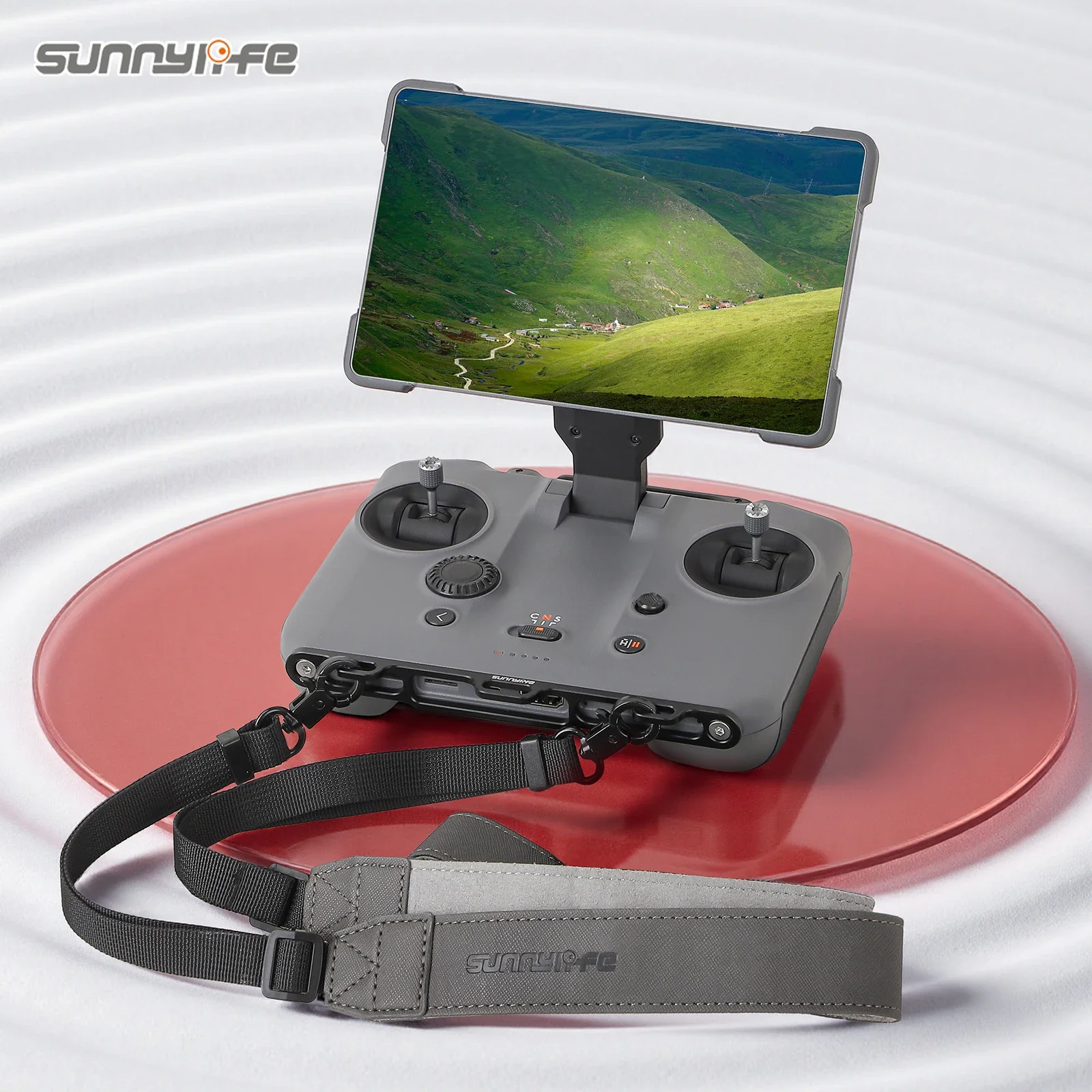 حزام رقبة لتخفيف الضغط لجهاز ا - مراجعة Drone Remote Controller Lanyard وسعره