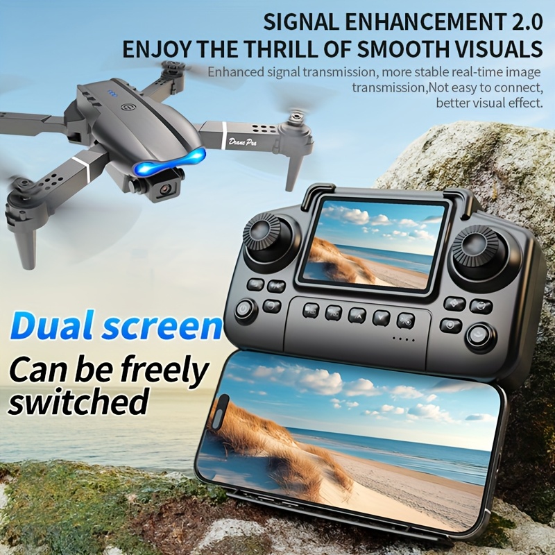 طائرة E99PRO MAX بدون طيار الم - مراجعة Drone Power Bank وسعره