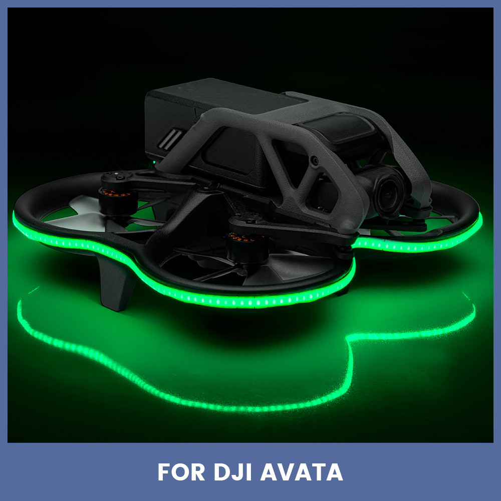 RC LED Light Strips for DJI Av - مراجعة Drone Strobe Light وسعره