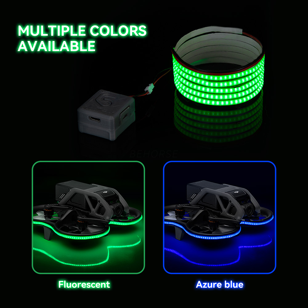 RC LED Light Strips for DJI Av - مراجعة Drone Strobe Light وسعره