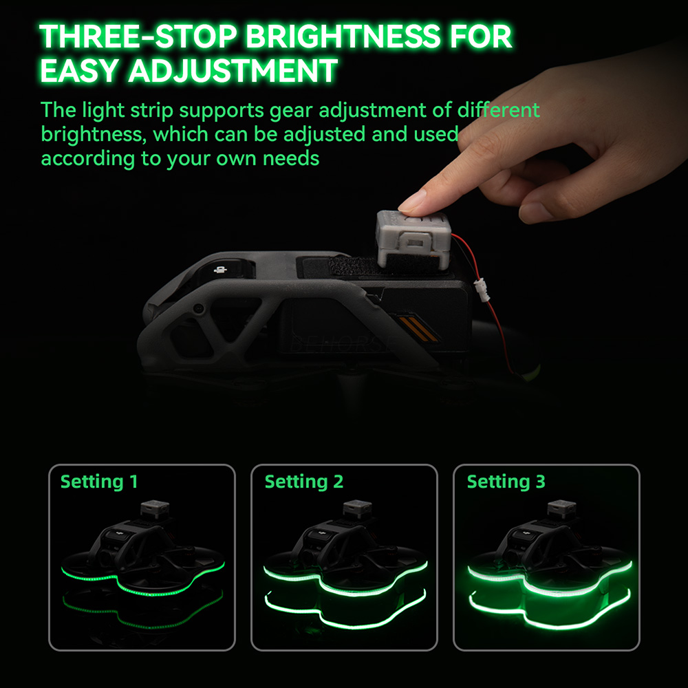 RC LED Light Strips for DJI Av - مراجعة Drone Strobe Light وسعره
