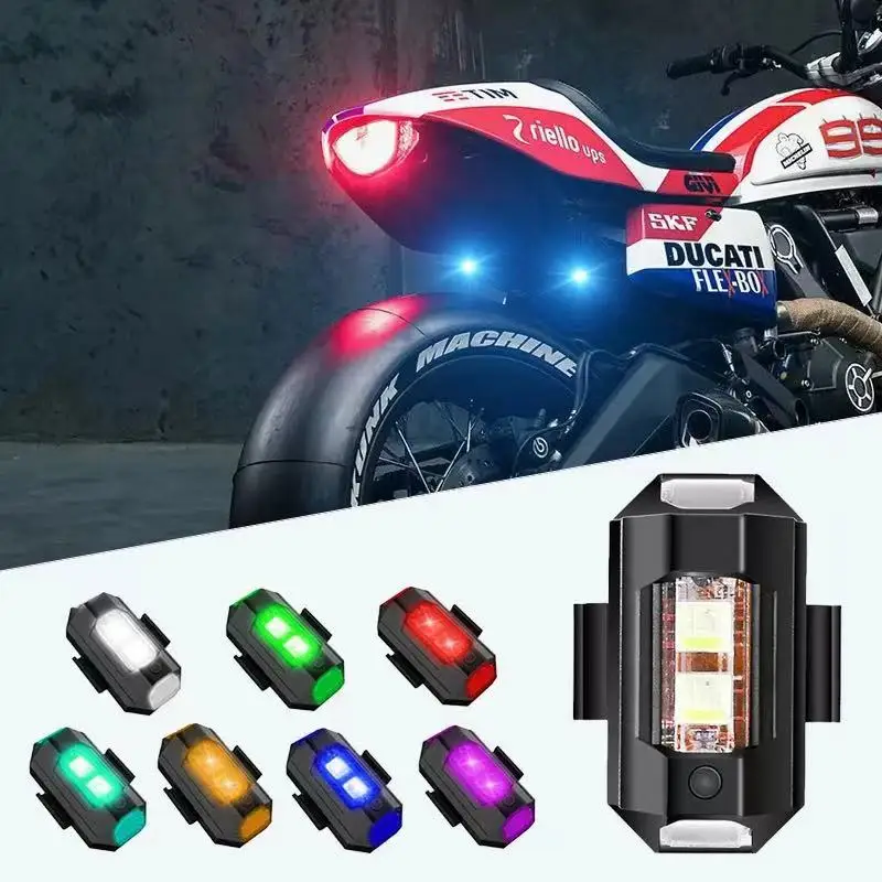 ضوء ستروب مضاد للتصادم للدراجة - مراجعة Drone Strobe Light وسعره