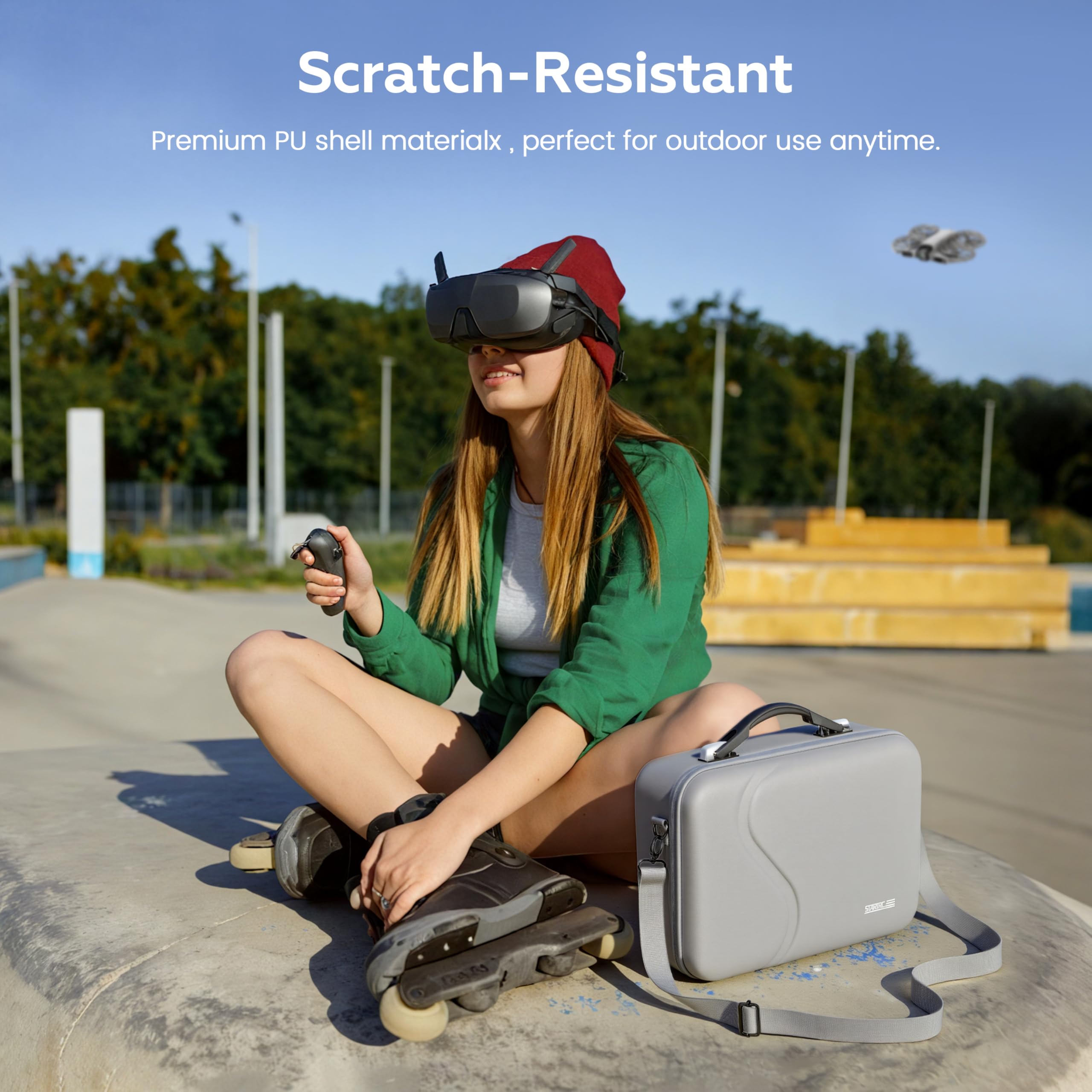 حقيبة STARTRC لحماية ملحقات جه - مراجعة Drone Charging Hub وسعره