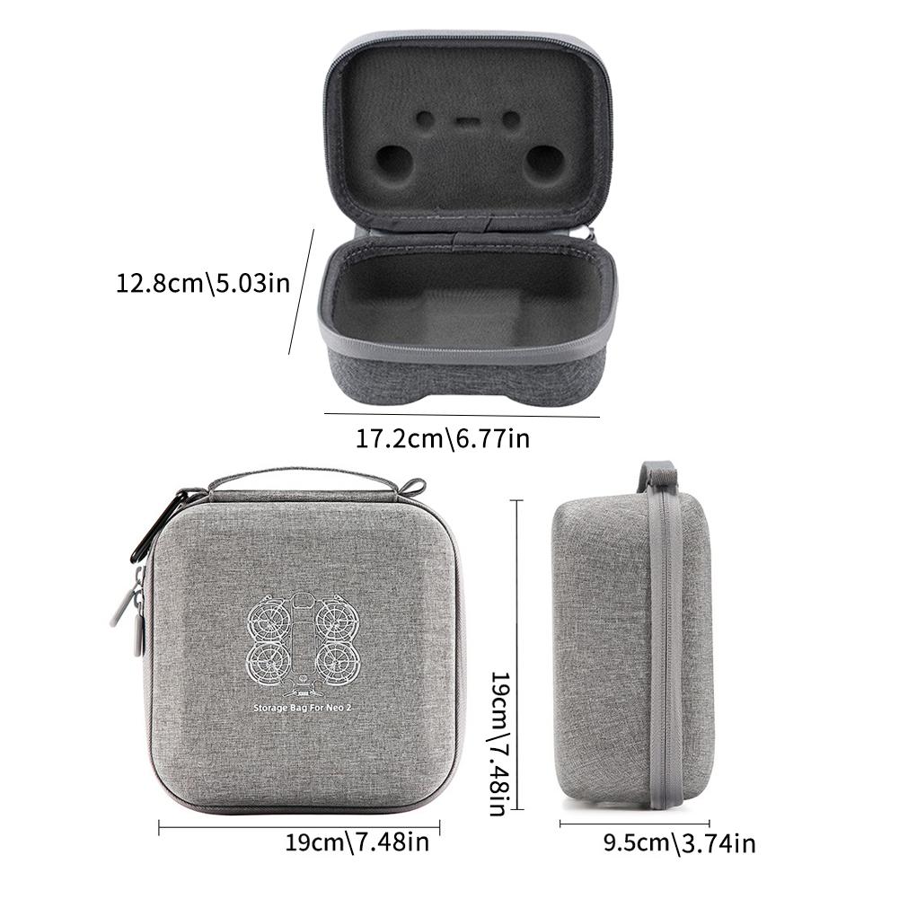   حقيبة حمل dji Neo2 PU + غلاف - مراجعة Drone Hard Shell Case وسعره