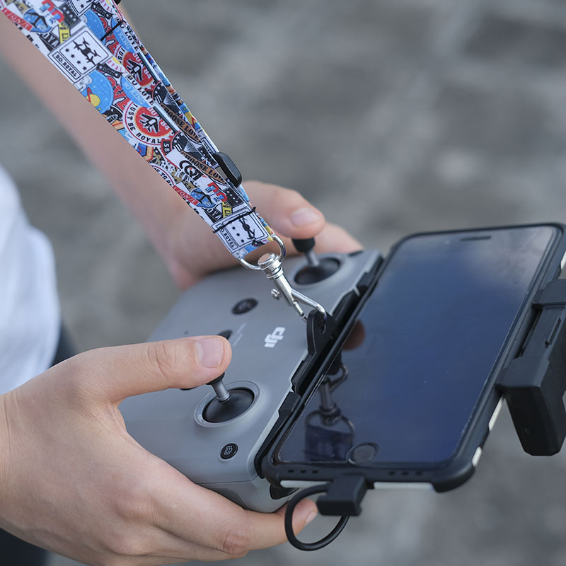 حزام أمان للرقبة مع خطاف وحبل  - مراجعة Drone Remote Controller Lanyard وسعره